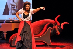 Alicja Wegorzewska-Whiskerd;
"Diva for rent" - proba scenicznego solo dla divy, Teatr Polonia, Warszawa, 2011.06.06;
fot. J. Maciej Goliszewski / EPOKA