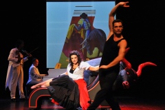 Alicja Wegorzewska-Whiskerd, Jaroslaw Derybowski;
"Diva for rent" - proba scenicznego solo dla divy, Teatr Polonia, Warszawa, 2011.06.08;
fot. J. Maciej Goliszewski / EPOKA