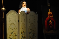 Alicja Wegorzewska-Whiskerd;
"Diva for rent" - proba scenicznego solo dla divy, Teatr Polonia, Warszawa, 2011.06.06;
fot. J. Maciej Goliszewski / EPOKA