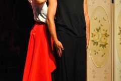 Alicja Wegorzewska-Whiskerd, Jaroslaw Derybowski;
"Diva for rent" - proba scenicznego solo dla divy, Teatr Polonia, Warszawa, 2011.06.06;
fot. J. Maciej Goliszewski / EPOKA