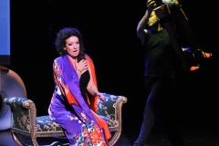 Alicja Wegorzewska-Whiskerd;
"Diva for rent" - proba scenicznego solo dla divy, Teatr Polonia, Warszawa, 2011.06.06;
fot. J. Maciej Goliszewski / EPOKA