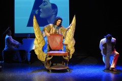 Alicja Wegorzewska-Whiskerd;
"Diva for rent" - proba scenicznego solo dla divy, Teatr Polonia, Warszawa, 2011.06.06;
fot. J. Maciej Goliszewski / EPOKA